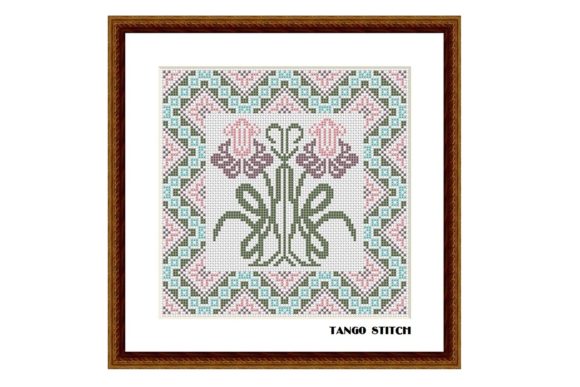 Art Nouveau Pink Flower: A Boutique Review
