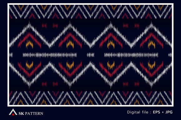 Evaluating Geometric and Embroidery Pattern Vector for Etsy