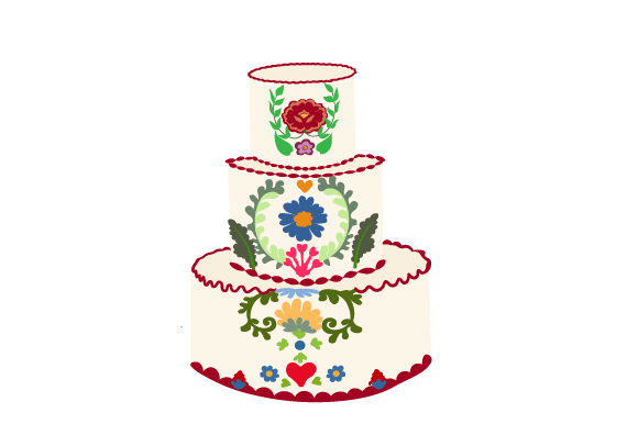 Mexican Embroidery Cake Design Review