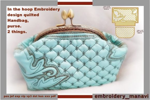Review: In the Hoop Embroidery Quilt Bag Purse