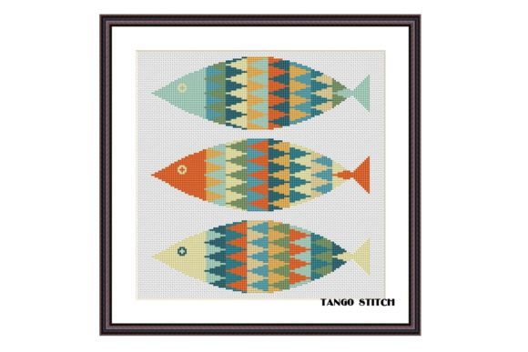 Review: Simple Fish Embroidery Ornaments Stitch for Business