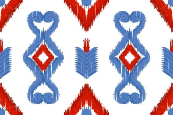 Reviewing Beautiful Ikat Embroidery Pattern for Holiday Sales