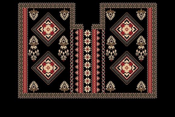 Reviewing Beautiful Necklace Embroidery Pattern for Merch