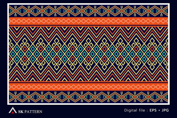 Reviewing Embroidery Seamless Pattern Background