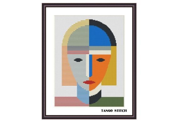 Reviewing Suprematism Art Woman Embroidery Design