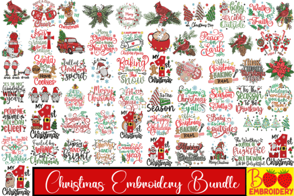 Reviewing the Christmas Embroidery Design Bundle for Craft Fairs