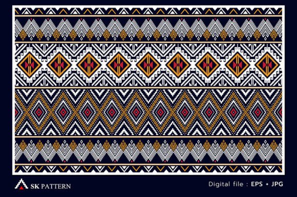 Reviewing the Embroidery Seamless Pattern Design