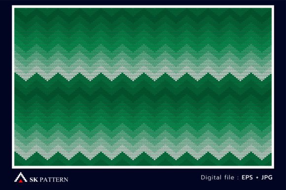Reviewing the White and Green Embroidery Pattern for Gifts