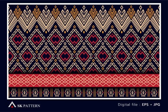 Reviewing Vector Pattern Embroidery Geometric for Holiday Sales
